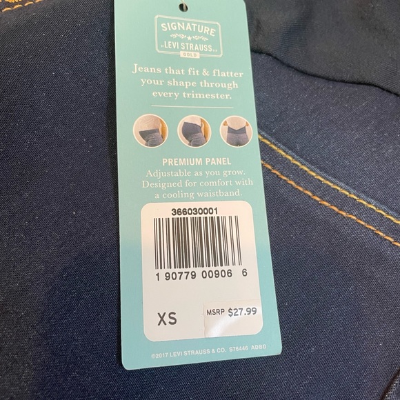 NWT maternity XS skinny jeans - Picture 4 of 6